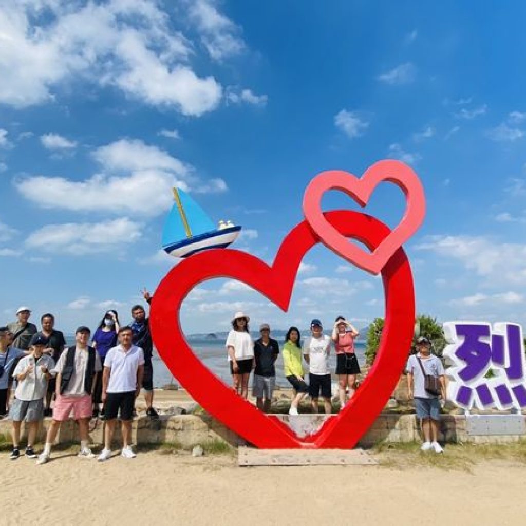 企業員工旅遊金門團體合影